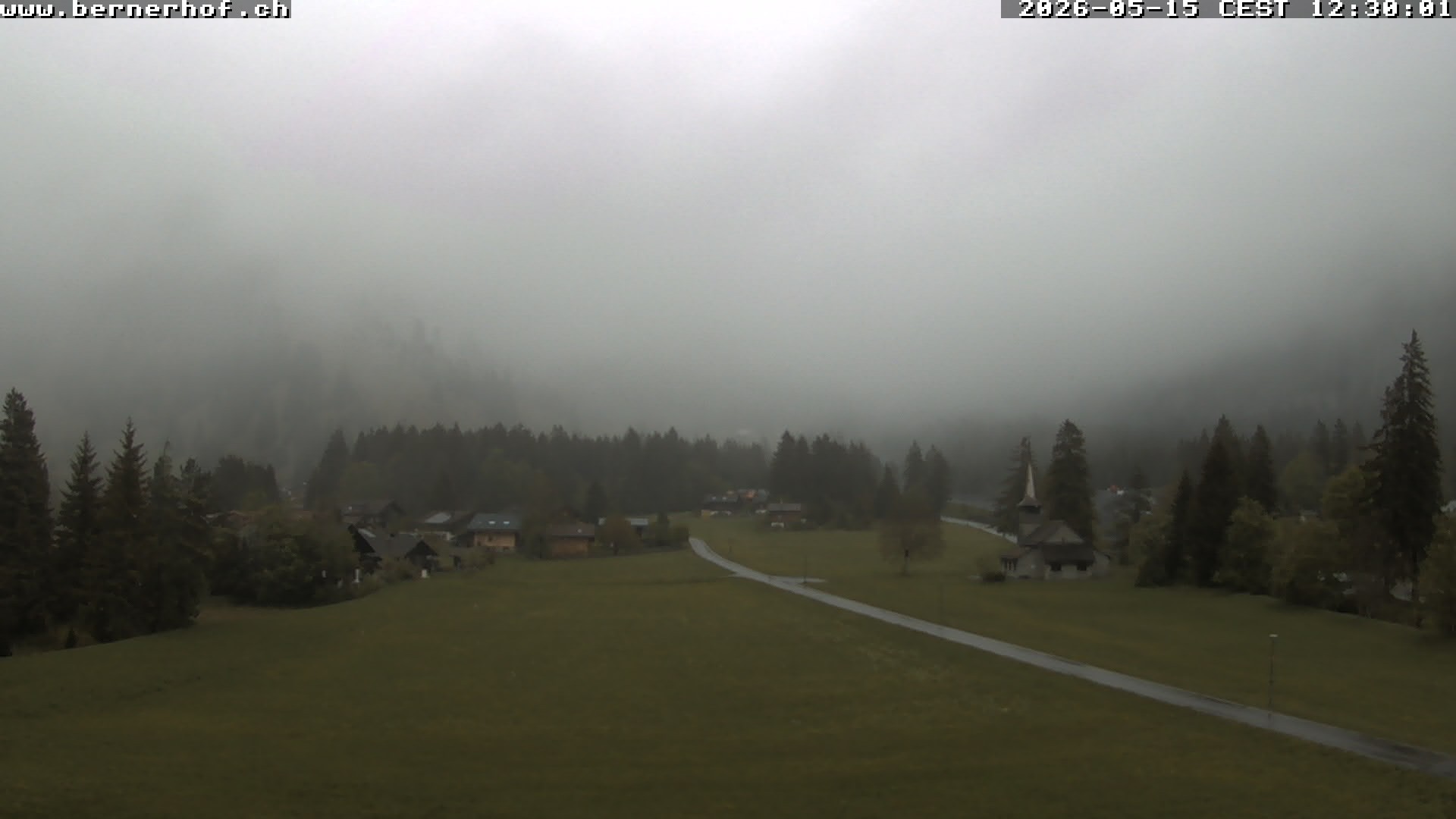Archived image Webcam View from Hotel Bernerhof