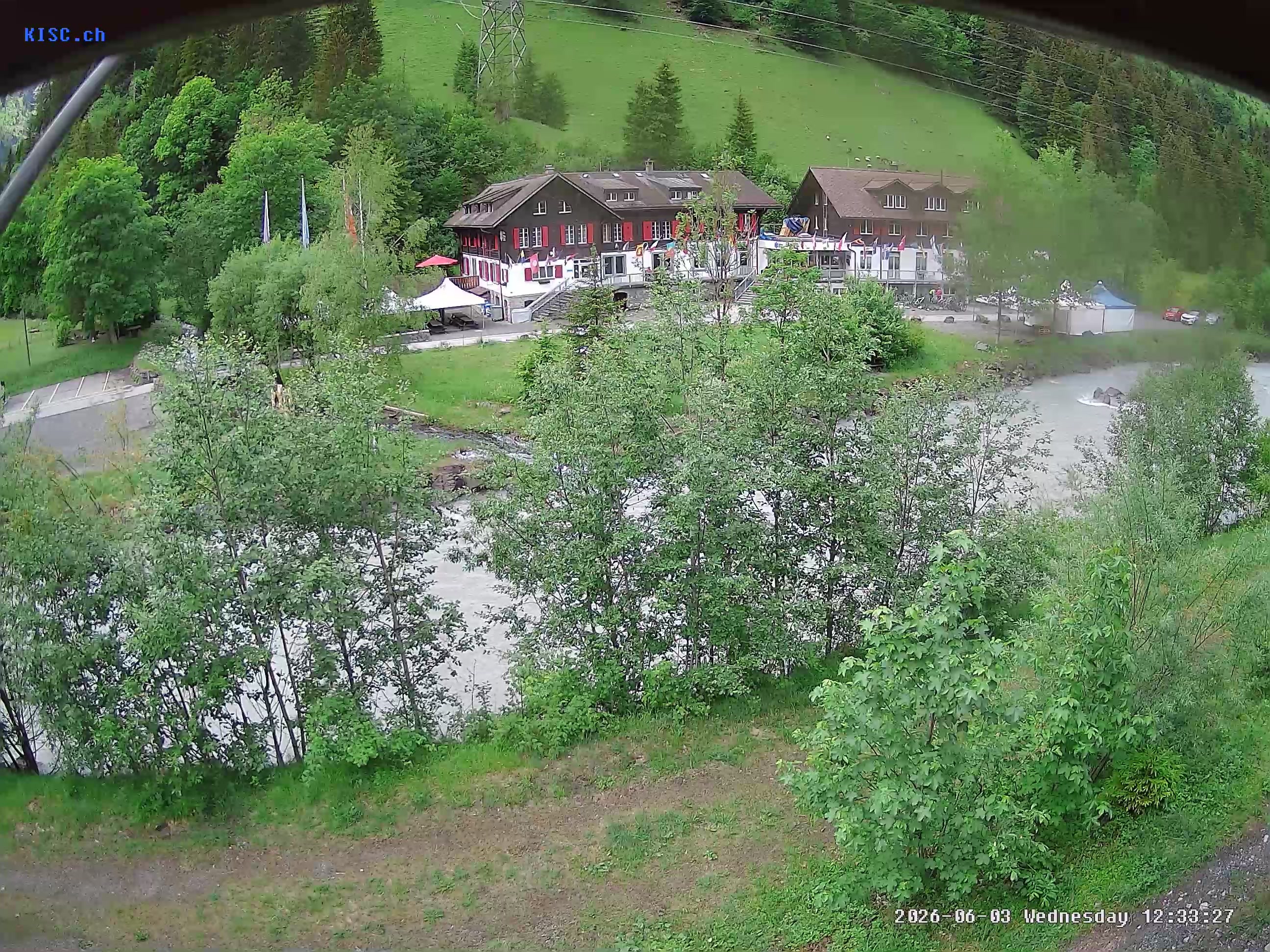 Archiv Foto Webcam Internationales Pfadfinderzentrum Kandersteg