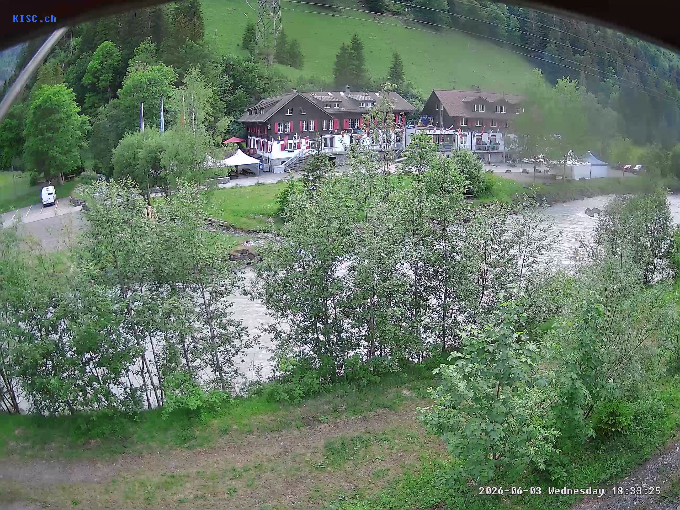 Archiv Foto Webcam Internationales Pfadfinderzentrum Kandersteg