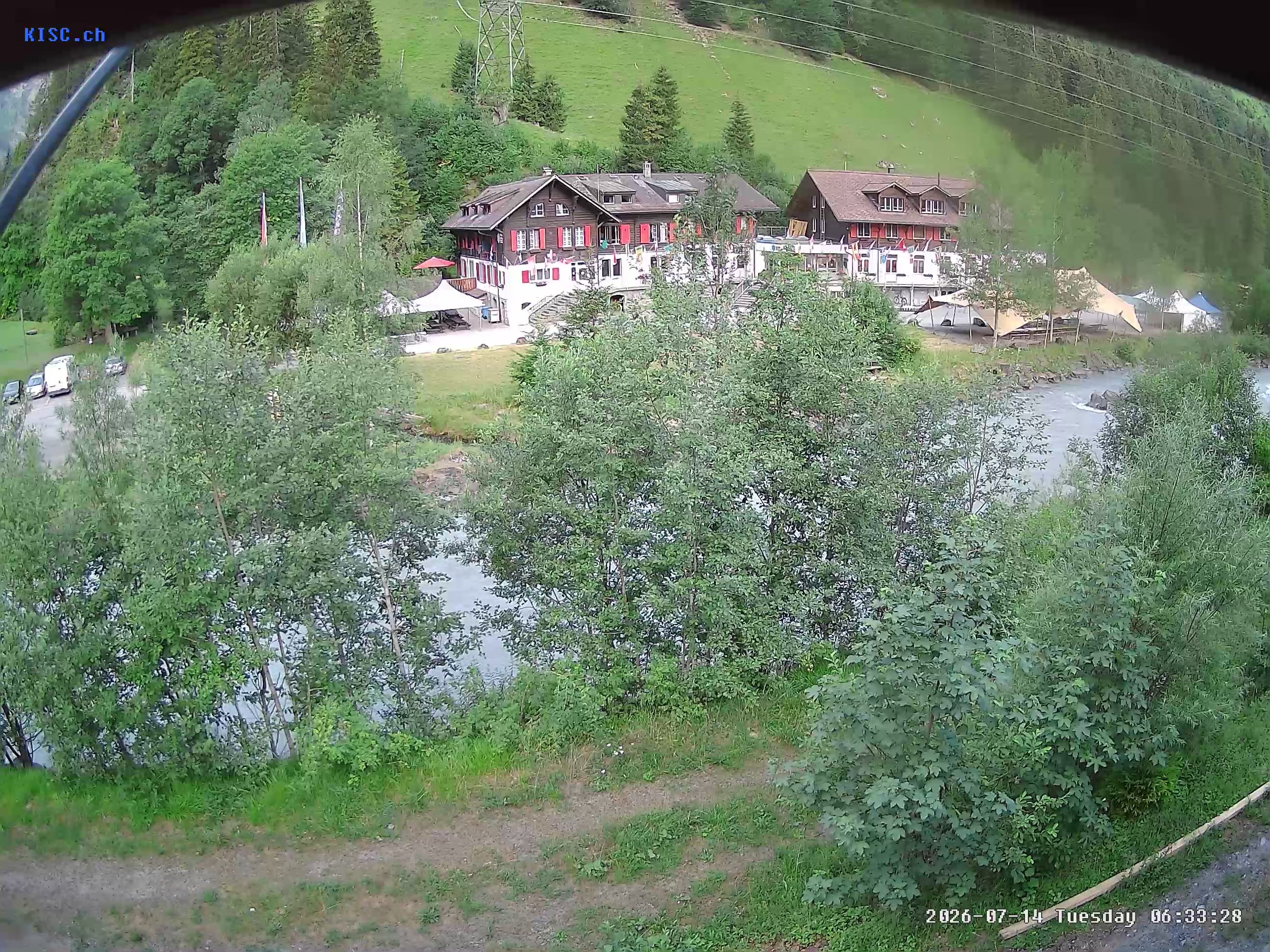 Archiv Foto Webcam Internationales Pfadfinderzentrum Kandersteg