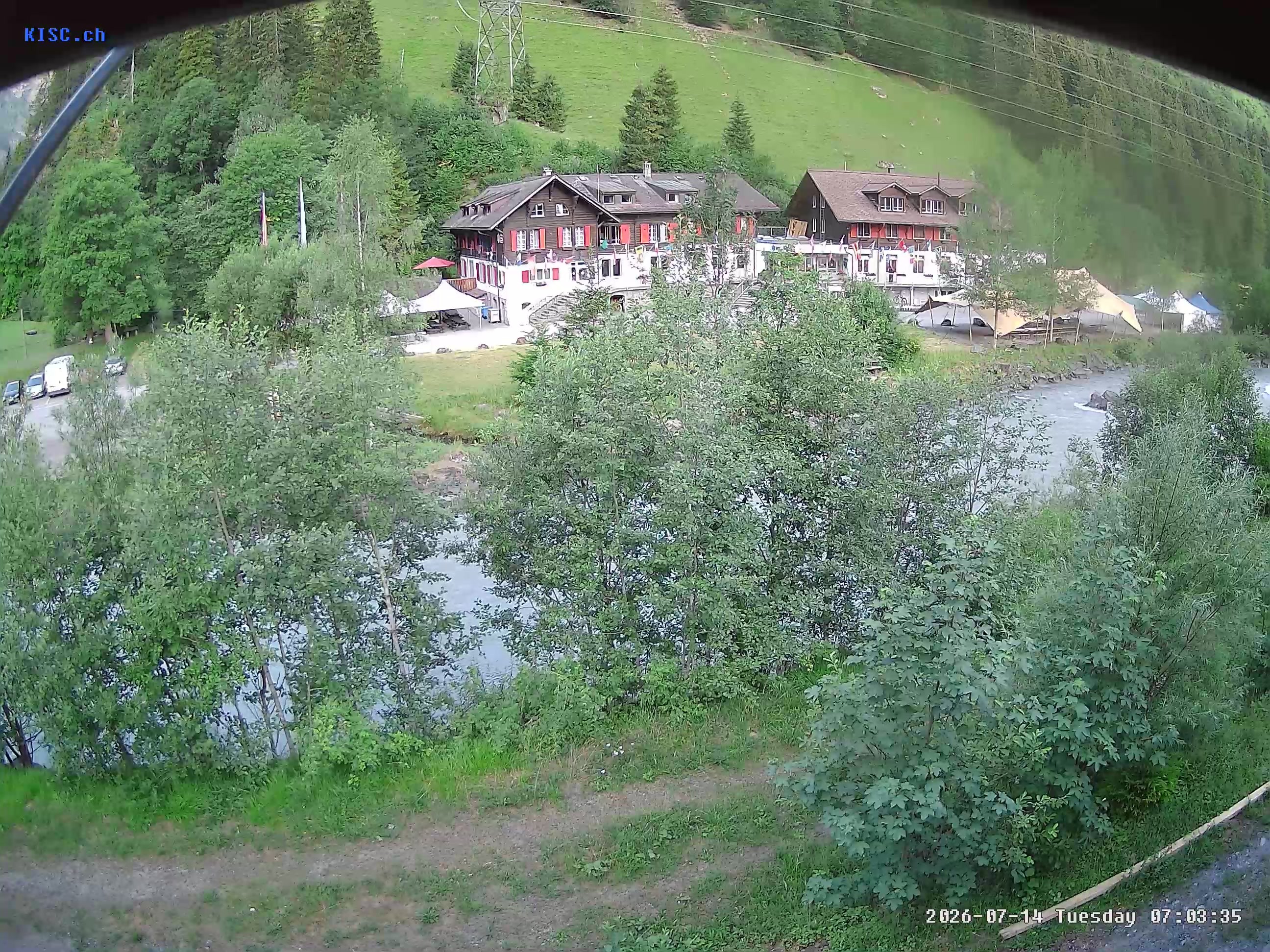 Archiv Foto Webcam Internationales Pfadfinderzentrum Kandersteg
