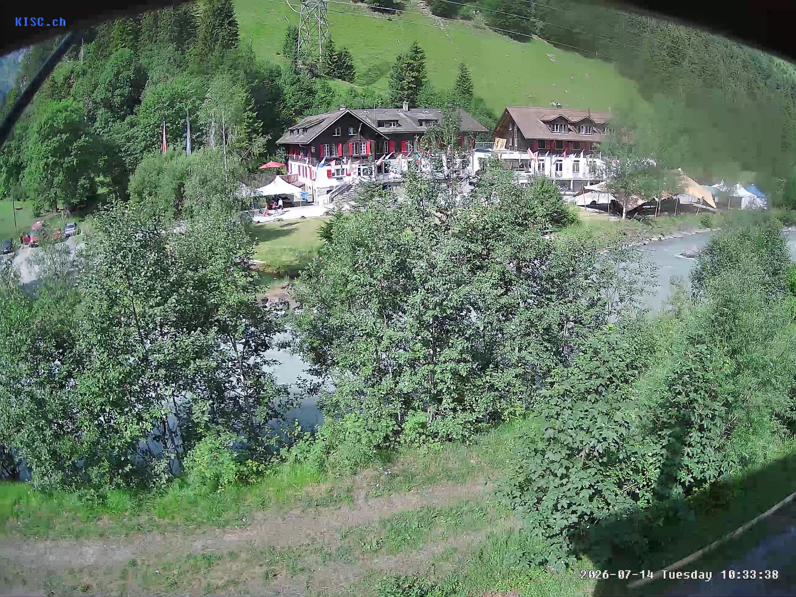 Archiv Foto Webcam Internationales Pfadfinderzentrum Kandersteg