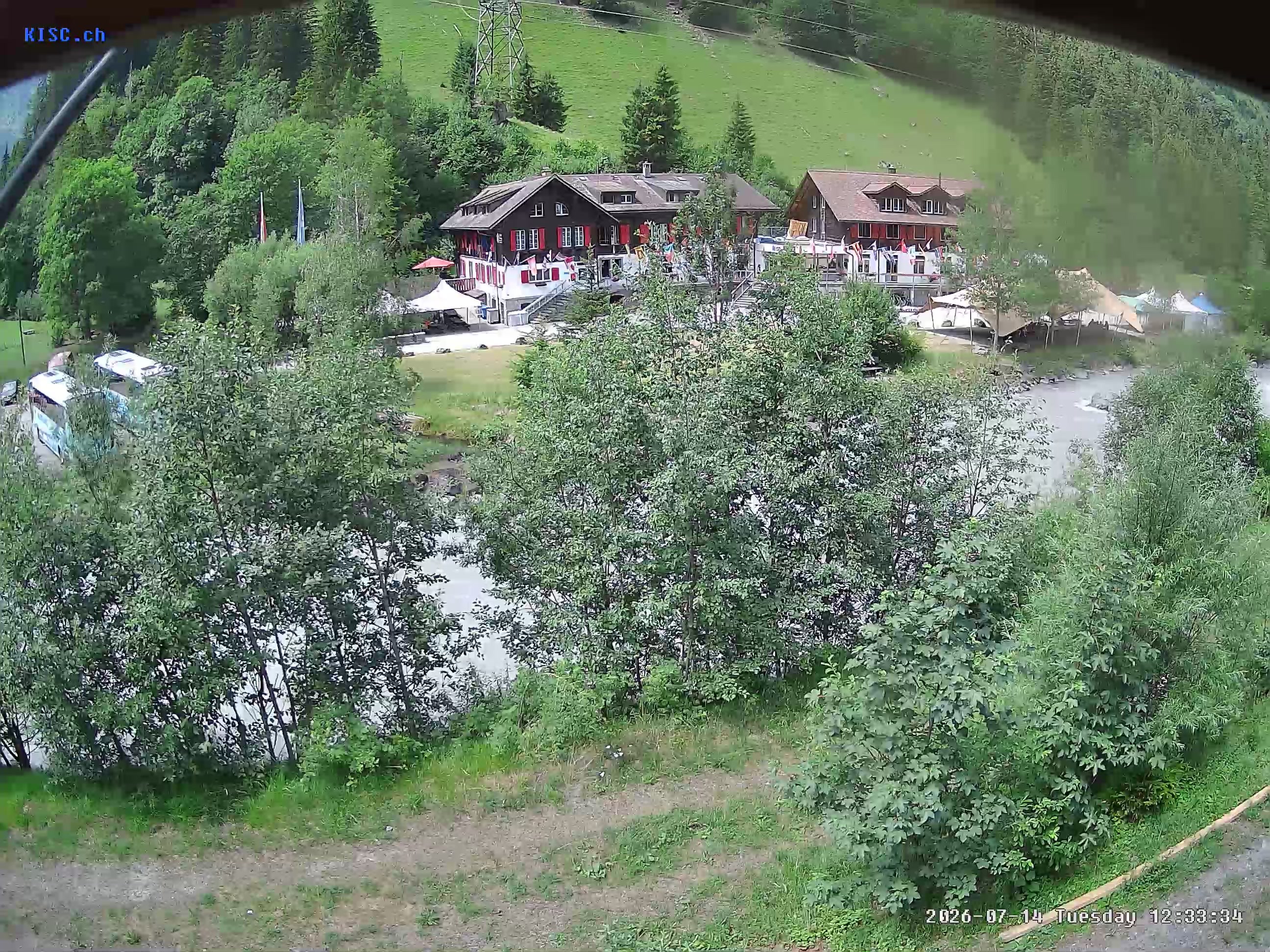 Archiv Foto Webcam Internationales Pfadfinderzentrum Kandersteg