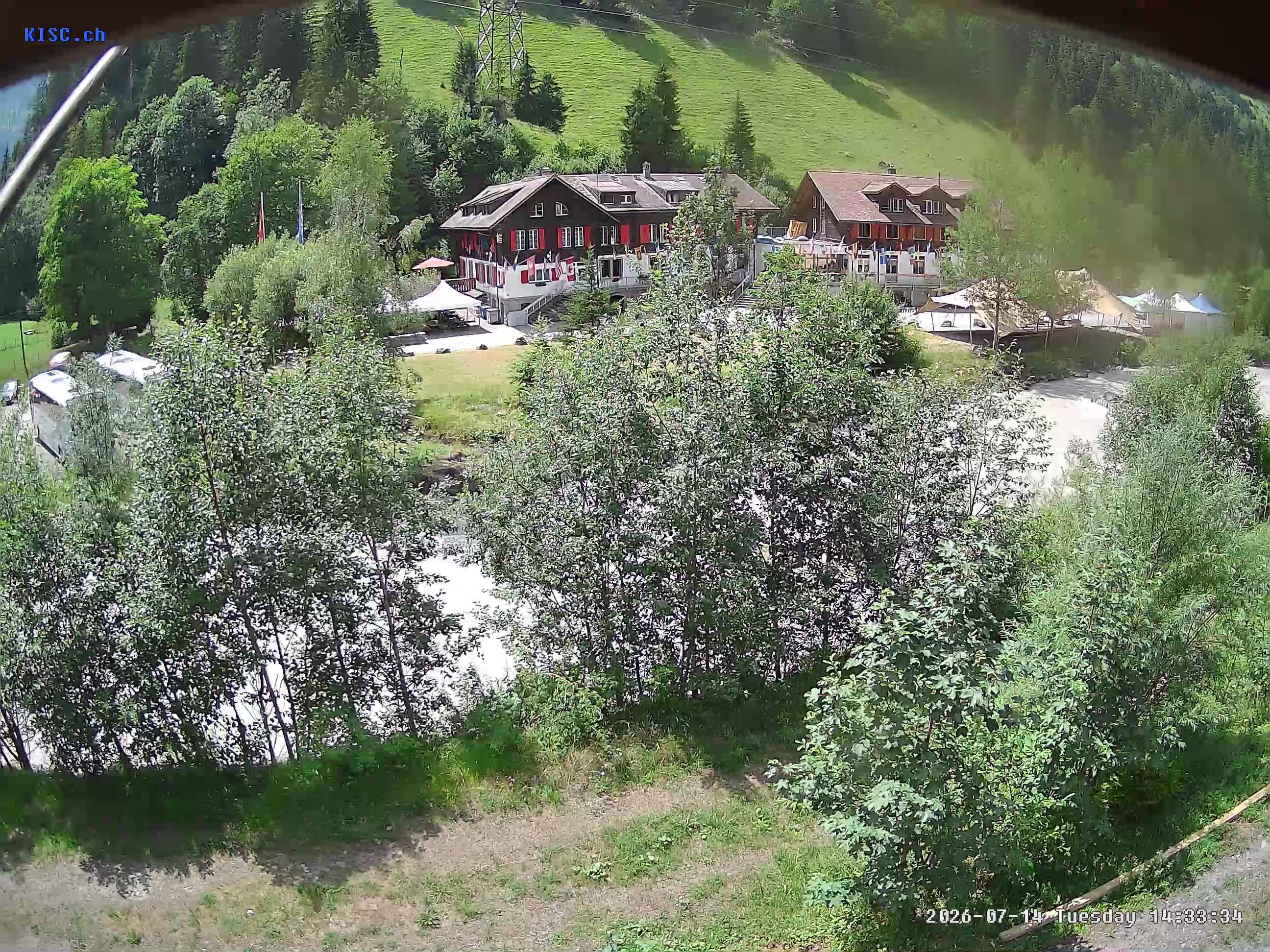 Archiv Foto Webcam Internationales Pfadfinderzentrum Kandersteg