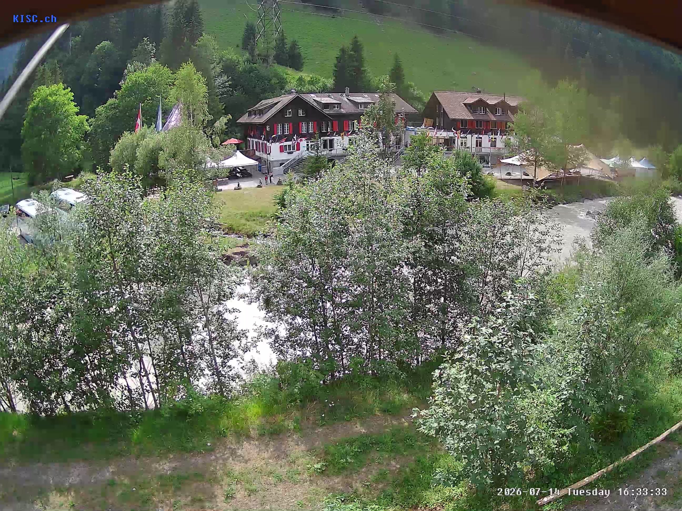 Archiv Foto Webcam Internationales Pfadfinderzentrum Kandersteg