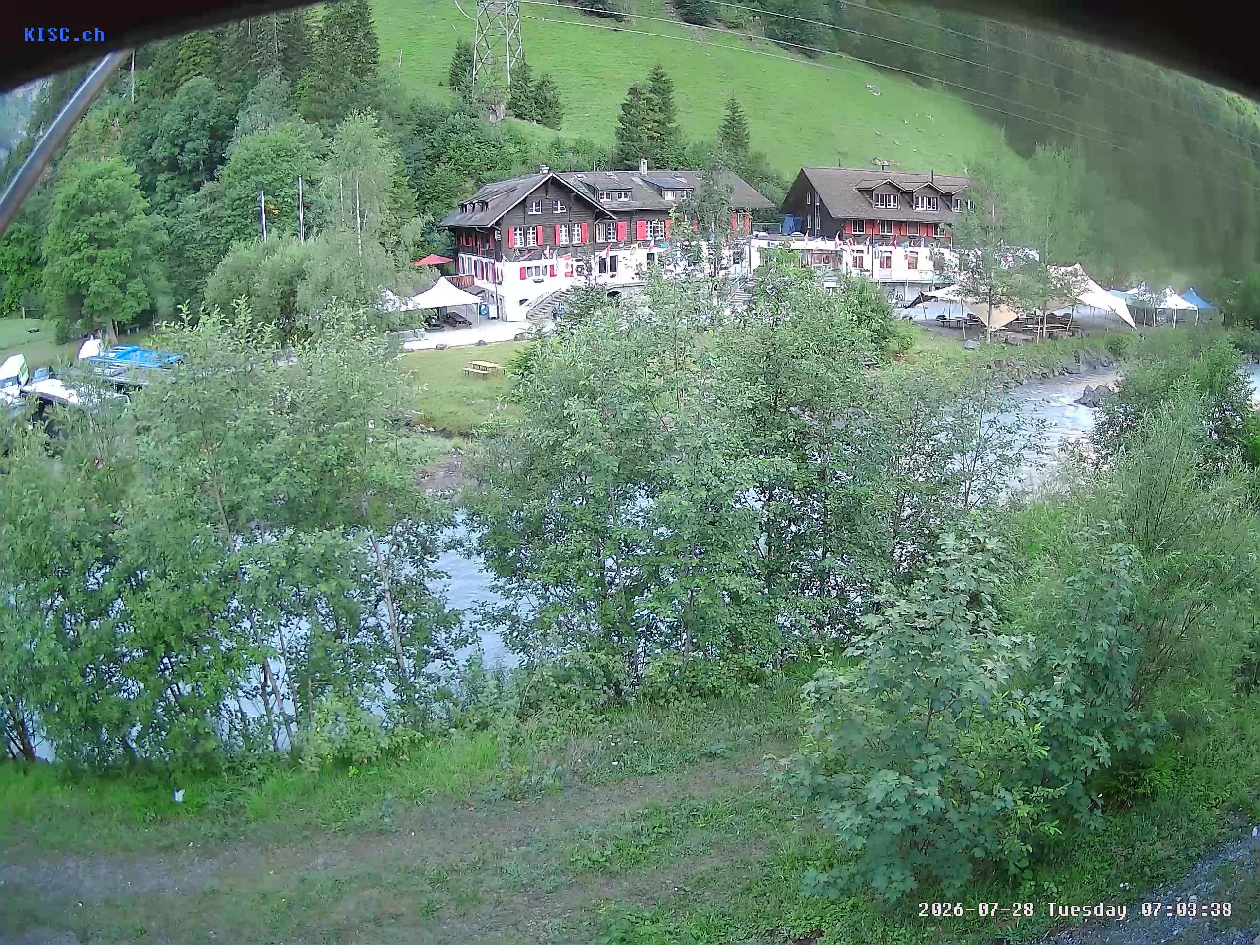Archiv Foto Webcam Internationales Pfadfinderzentrum Kandersteg