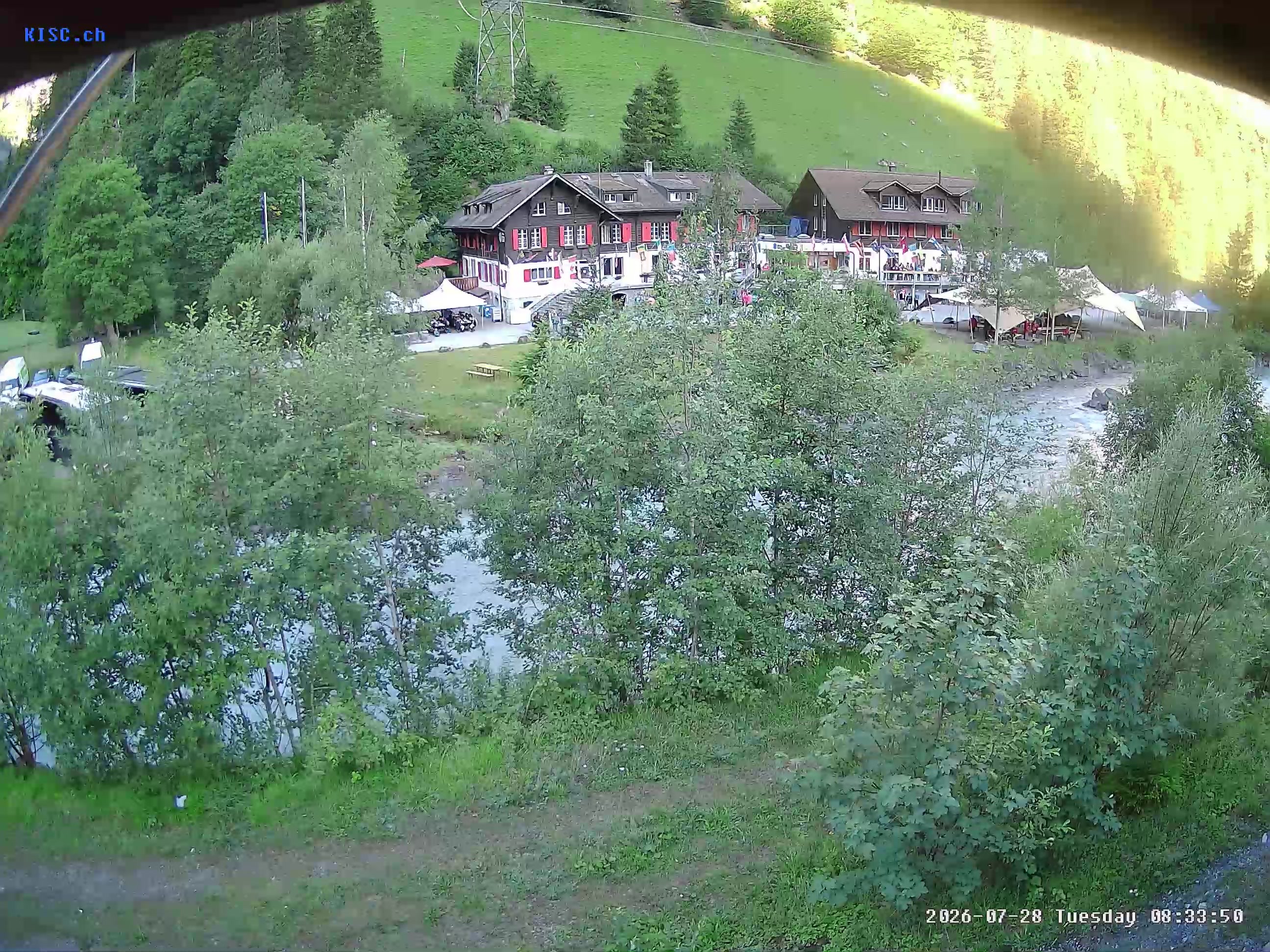 Archiv Foto Webcam Internationales Pfadfinderzentrum Kandersteg