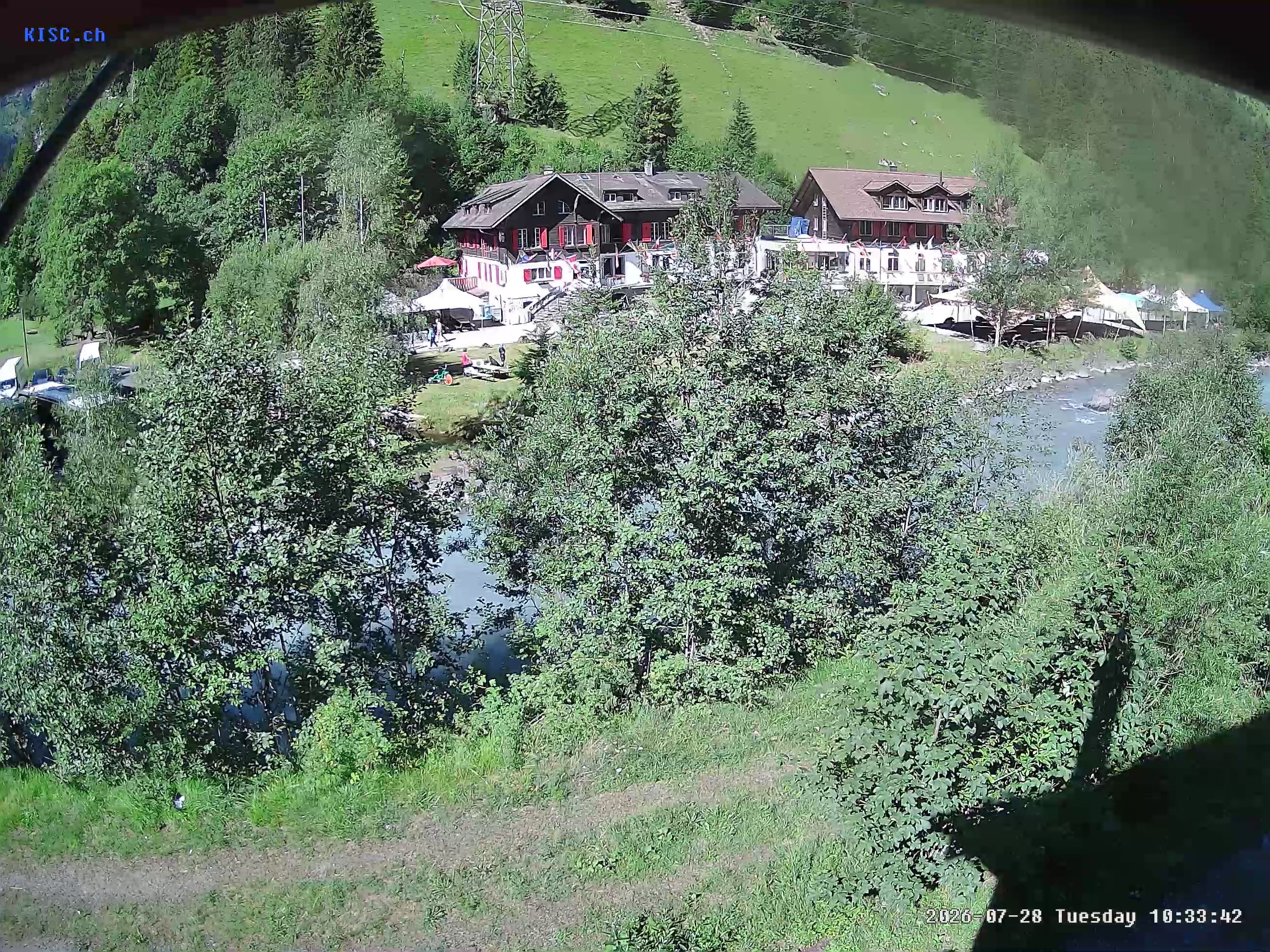 Archiv Foto Webcam Internationales Pfadfinderzentrum Kandersteg