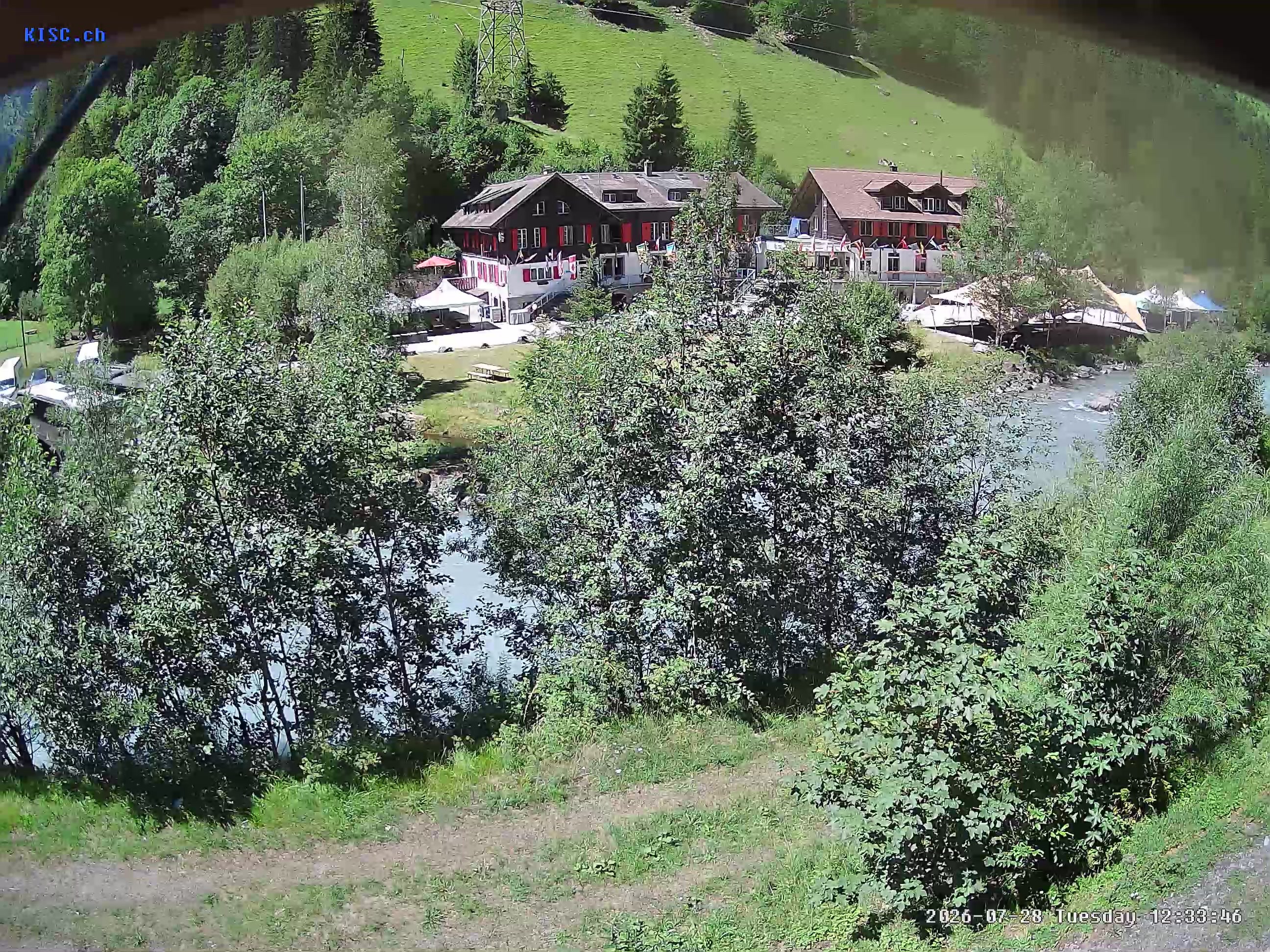 Archiv Foto Webcam Internationales Pfadfinderzentrum Kandersteg