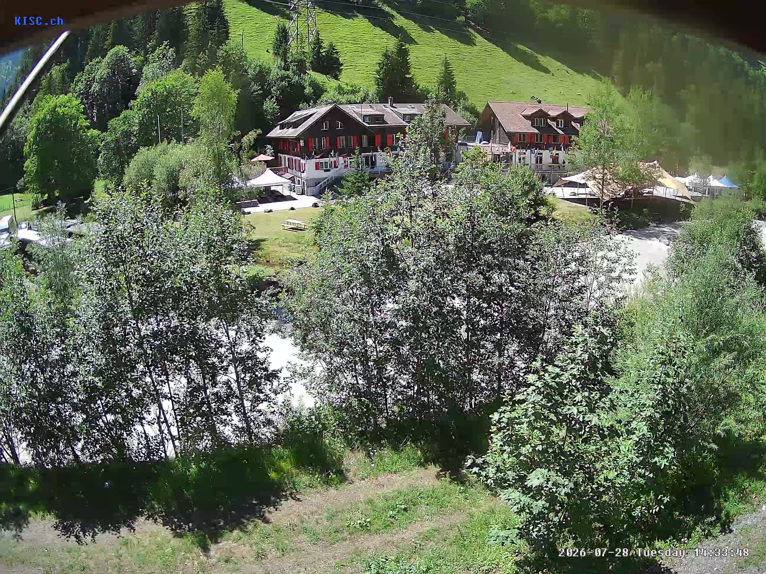 Archiv Foto Webcam Internationales Pfadfinderzentrum Kandersteg