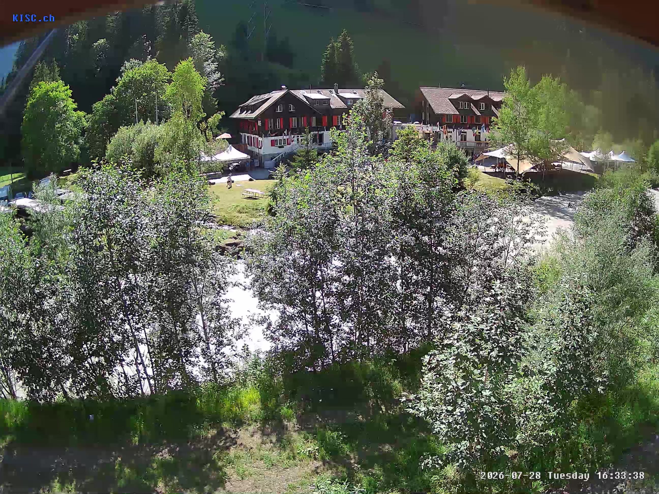 Archived image Webcam Kandersteg: International Scout Centre
