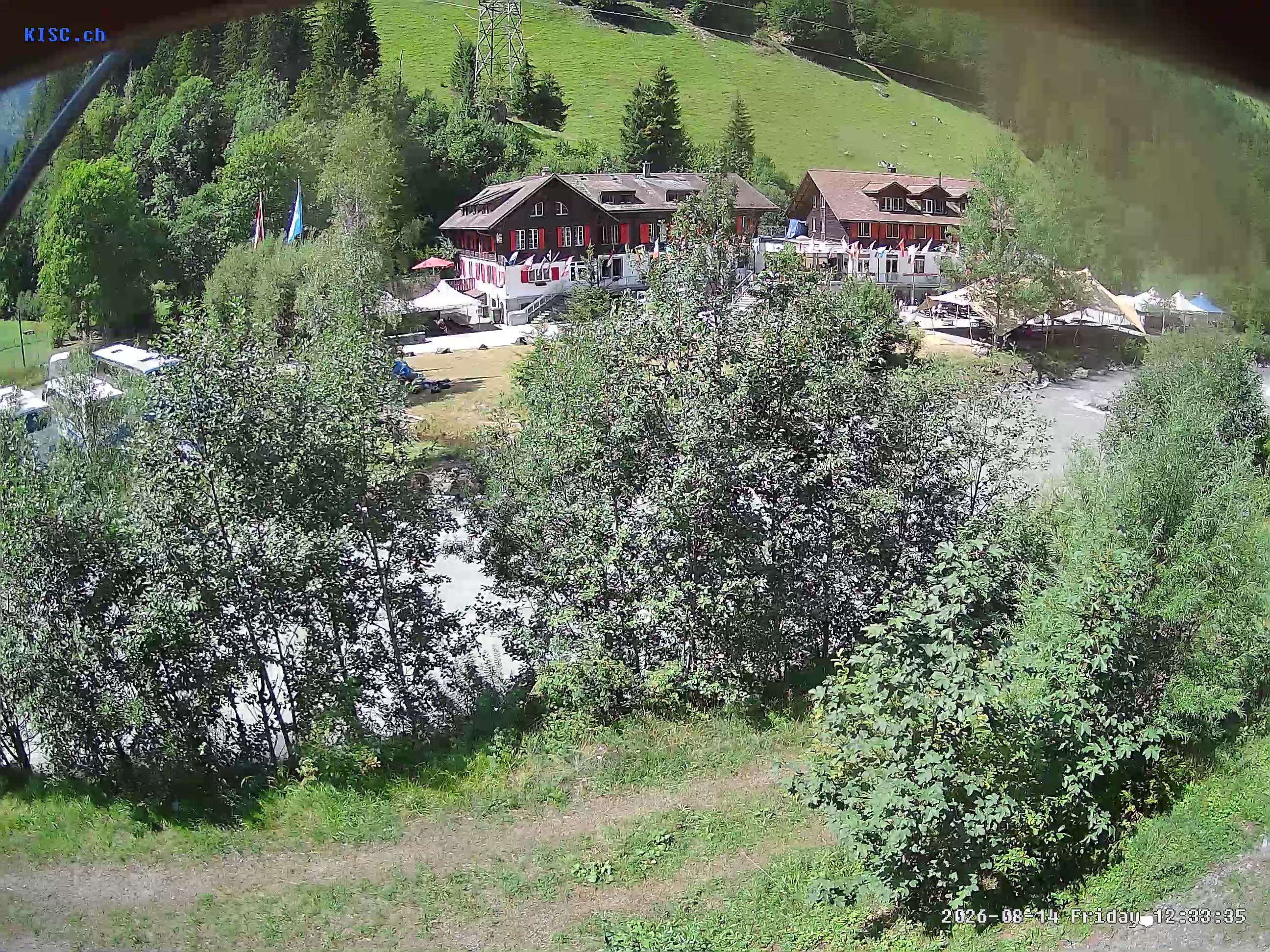 Archiv Foto Webcam Internationales Pfadfinderzentrum Kandersteg