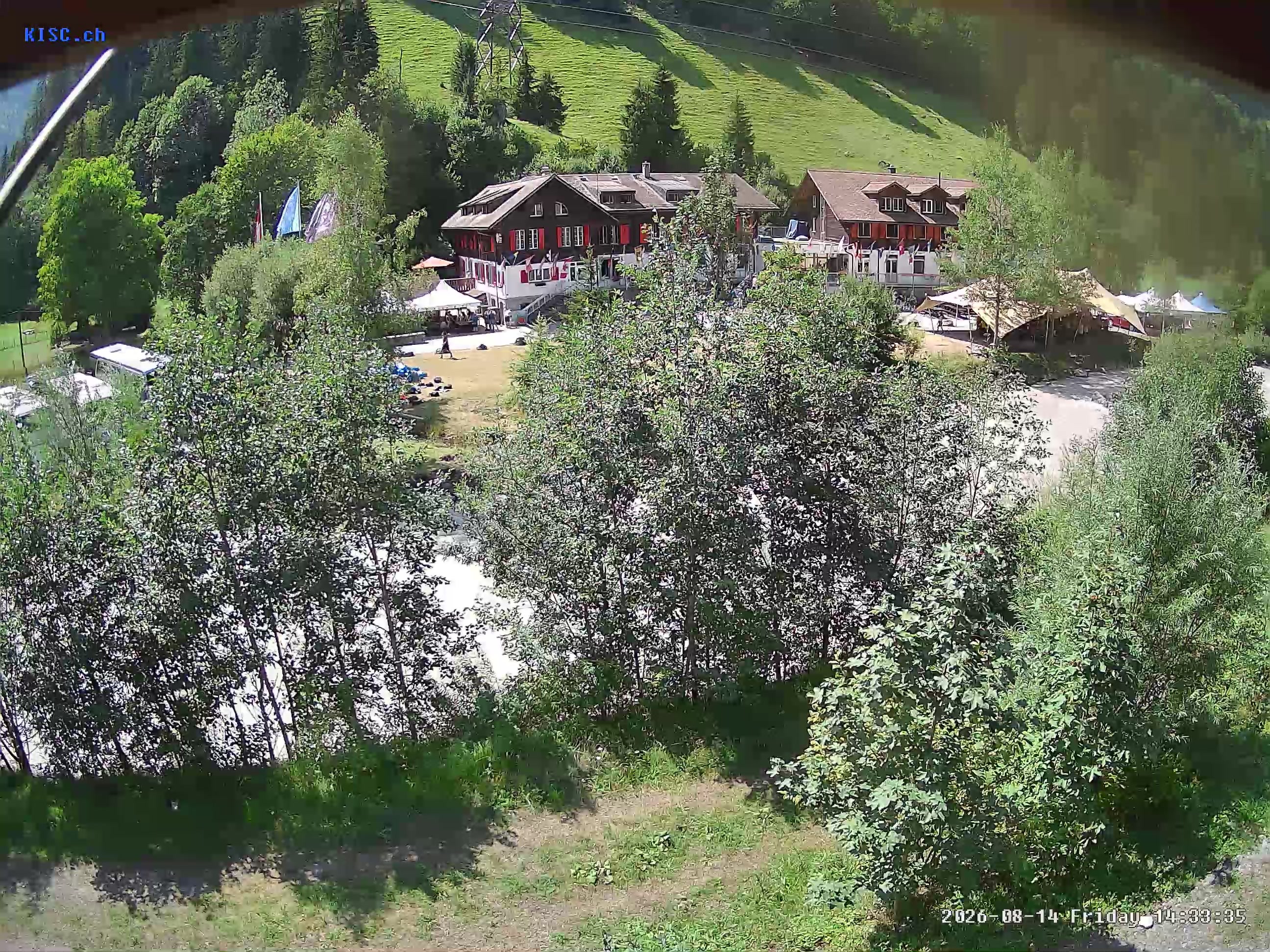 Archiv Foto Webcam Internationales Pfadfinderzentrum Kandersteg