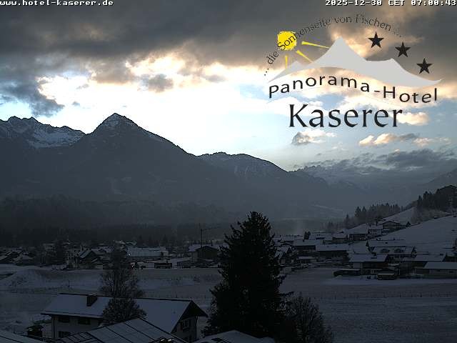 Archiv Foto Webcam Fischen, Hotel Garni Kaserer