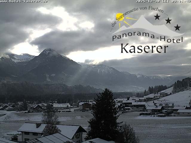 Archiv Foto Webcam Fischen, Hotel Garni Kaserer
