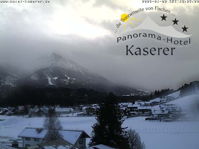 Archiv Foto Webcam Fischen, Hotel Garni Kaserer