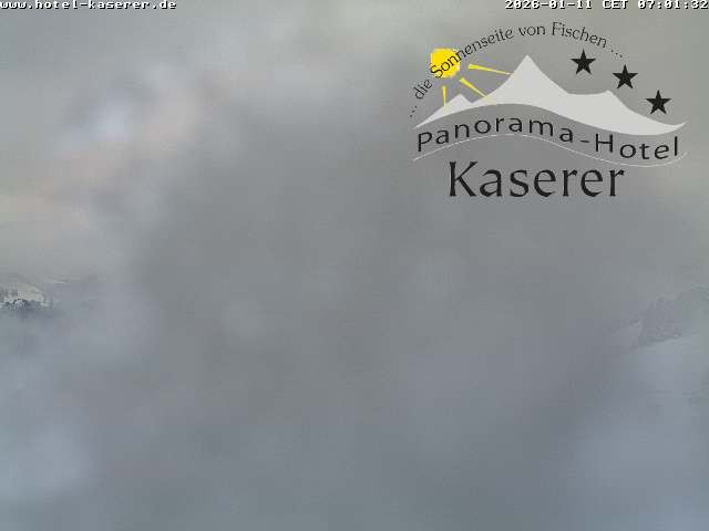 Archiv Foto Webcam Fischen, Hotel Garni Kaserer