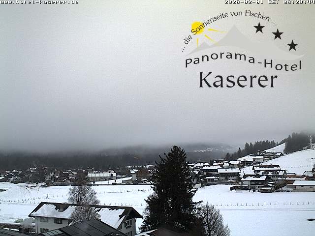 Archiv Foto Webcam Fischen, Hotel Garni Kaserer