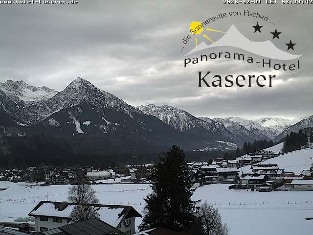 Archiv Foto Webcam Fischen, Hotel Garni Kaserer
