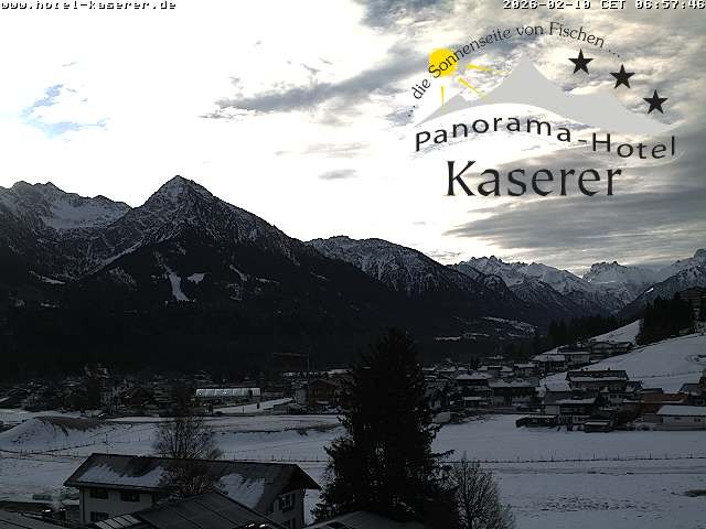 Archiv Foto Webcam Fischen, Hotel Garni Kaserer