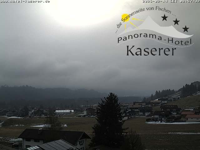 Archiv Foto Webcam Fischen, Hotel Garni Kaserer