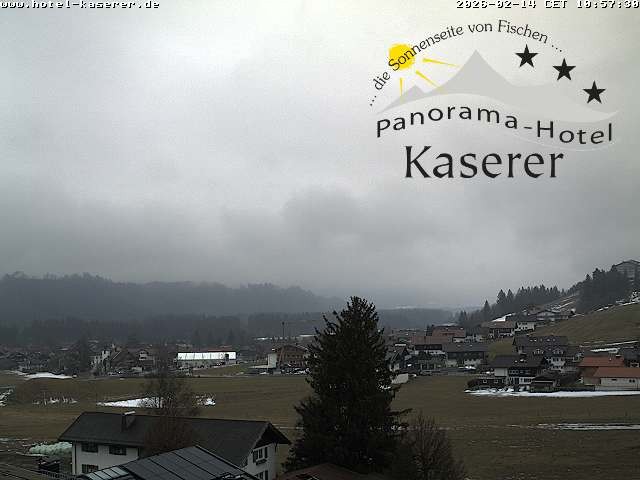 Archiv Foto Webcam Fischen, Hotel Garni Kaserer
