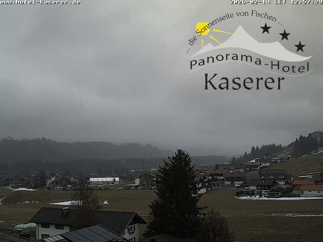 Archiv Foto Webcam Fischen, Hotel Garni Kaserer
