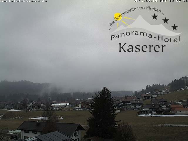 Archiv Foto Webcam Fischen, Hotel Garni Kaserer