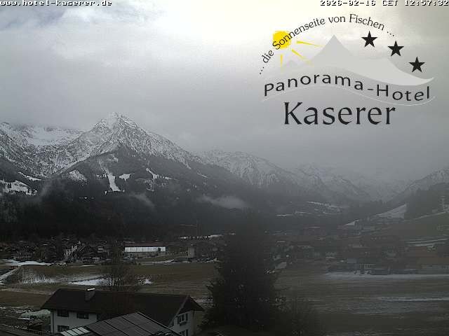 Archiv Foto Webcam Fischen, Hotel Garni Kaserer
