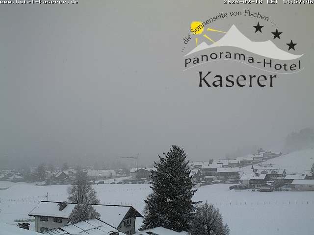 Archiv Foto Webcam Fischen, Hotel Garni Kaserer