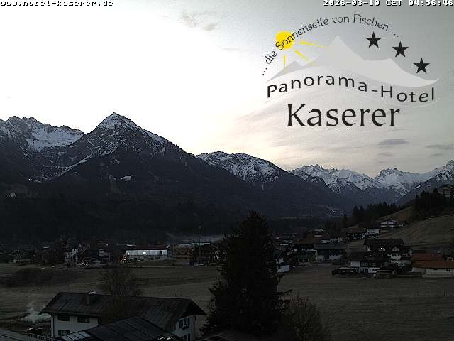 Archiv Foto Webcam Fischen, Hotel Garni Kaserer