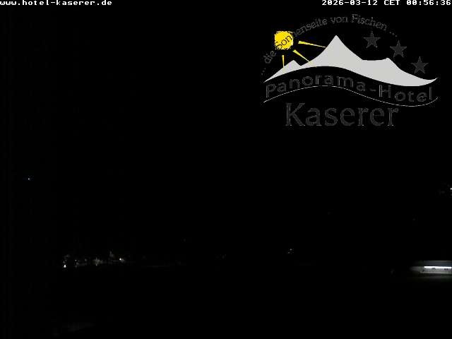 Archived image Webcam Fischen in the Allgäu, Kaserer Hotel