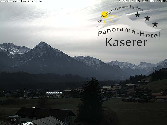 Archiv Foto Webcam Fischen, Hotel Garni Kaserer