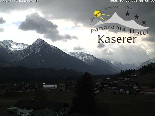 Archiv Foto Webcam Fischen, Hotel Garni Kaserer