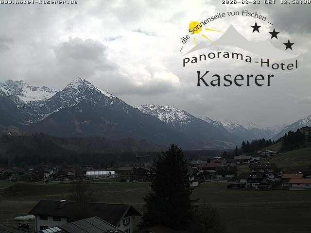 Archiv Foto Webcam Fischen, Hotel Garni Kaserer