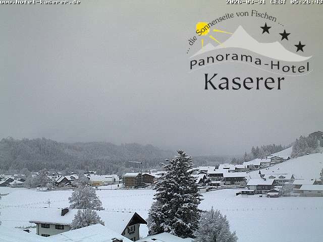 Archiv Foto Webcam Fischen, Hotel Garni Kaserer