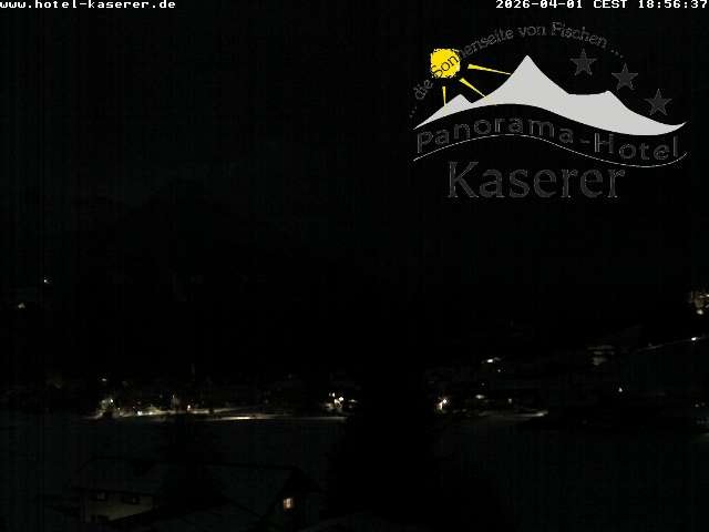 Archived image Webcam Fischen in the Allgäu, Kaserer Hotel