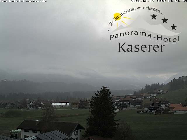 Archiv Foto Webcam Fischen, Hotel Garni Kaserer