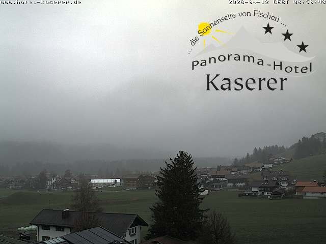 Archiv Foto Webcam Fischen, Hotel Garni Kaserer