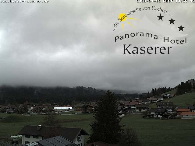 Archiv Foto Webcam Fischen, Hotel Garni Kaserer