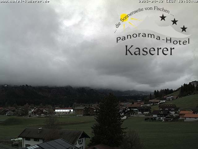 Archiv Foto Webcam Fischen, Hotel Garni Kaserer