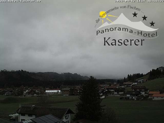 Archiv Foto Webcam Fischen, Hotel Garni Kaserer