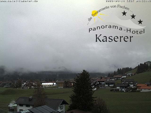 Archiv Foto Webcam Fischen, Hotel Garni Kaserer