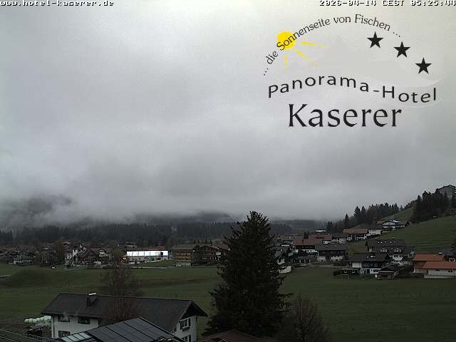 Archiv Foto Webcam Fischen, Hotel Garni Kaserer
