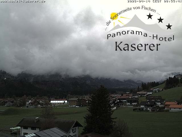Archiv Foto Webcam Fischen, Hotel Garni Kaserer