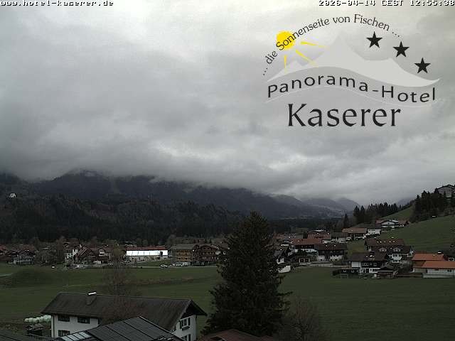 Archiv Foto Webcam Fischen, Hotel Garni Kaserer