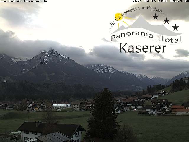 Archiv Foto Webcam Fischen, Hotel Garni Kaserer