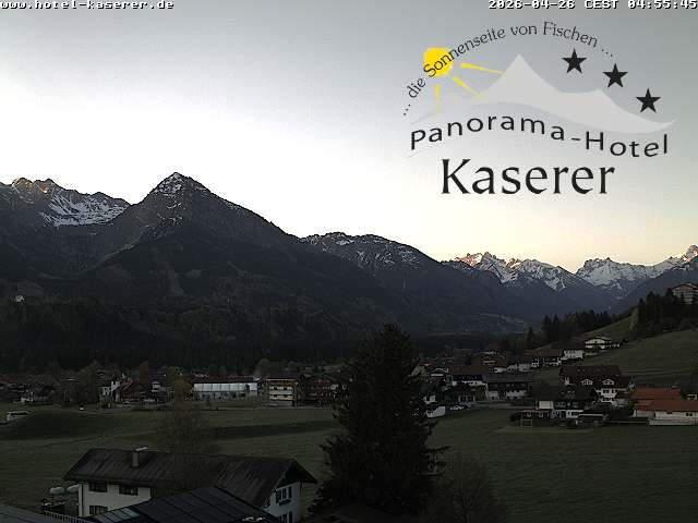 Archiv Foto Webcam Fischen, Hotel Garni Kaserer