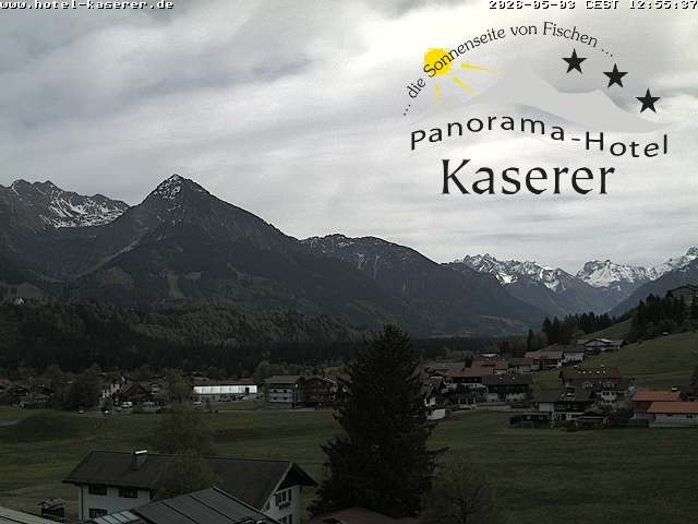 Archiv Foto Webcam Fischen, Hotel Garni Kaserer
