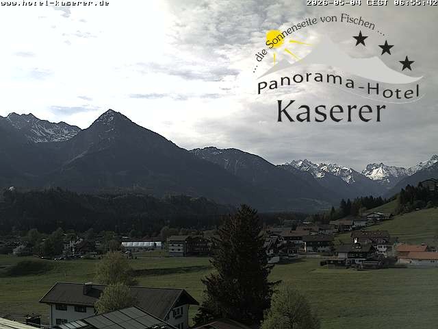 Archiv Foto Webcam Fischen, Hotel Garni Kaserer